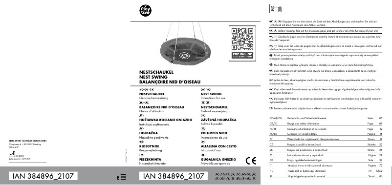 Imagen de la primera página del manual del dispositivo IAN 384896