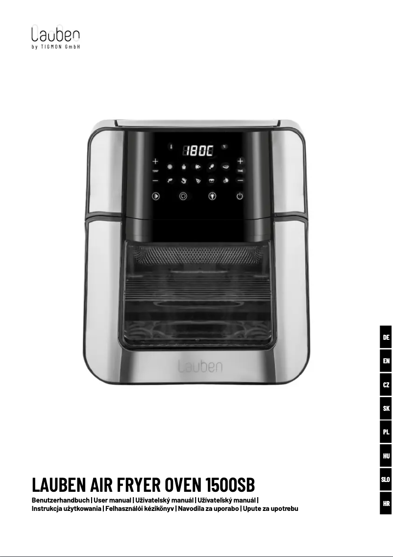 Page 1 de la notice Manuel utilisateur Lauben 1500SB