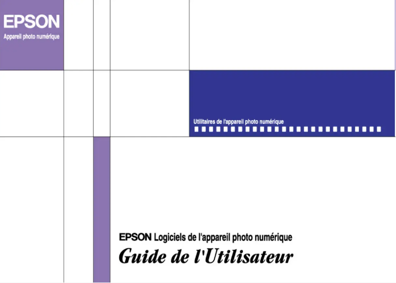 Página 1 del manual Manual de usuario Epson PhotoPC 2100Z