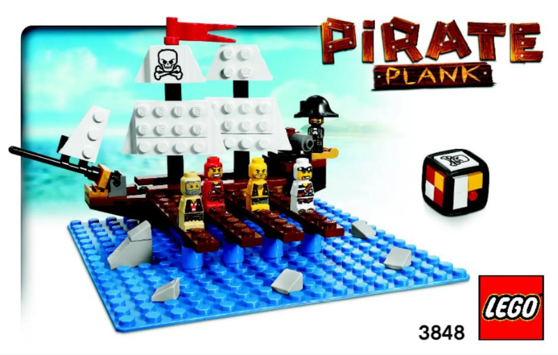 Page n°1 - Manuel utilisateur Lego Pirate Plank