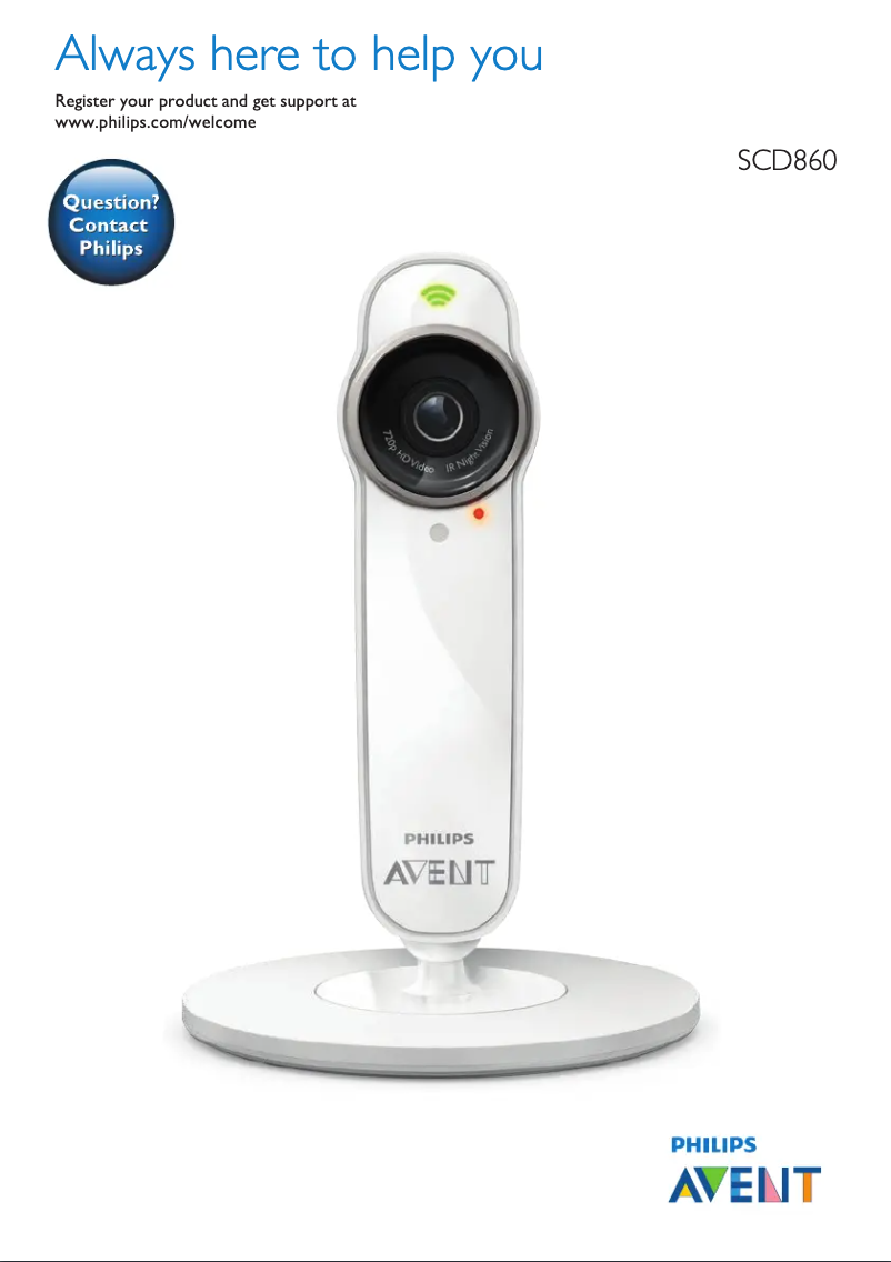 Page 1 de la notice Manuel utilisateur Philips Avent UGrow SCD860
