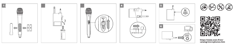Page n°1 - Guide de démarrage rapide Sven MK-710