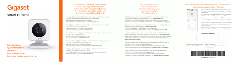 Page n°1 - Manuel utilisateur Gigaset S30851-H2531-R1