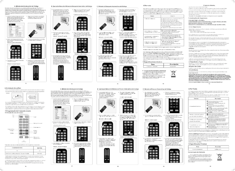 Page n°1 - Manuel utilisateur Chunghop RM233