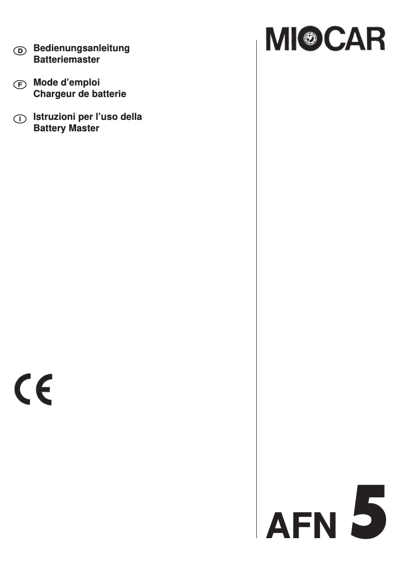 Page 1 de la notice Manuel utilisateur Einhell AFN 5