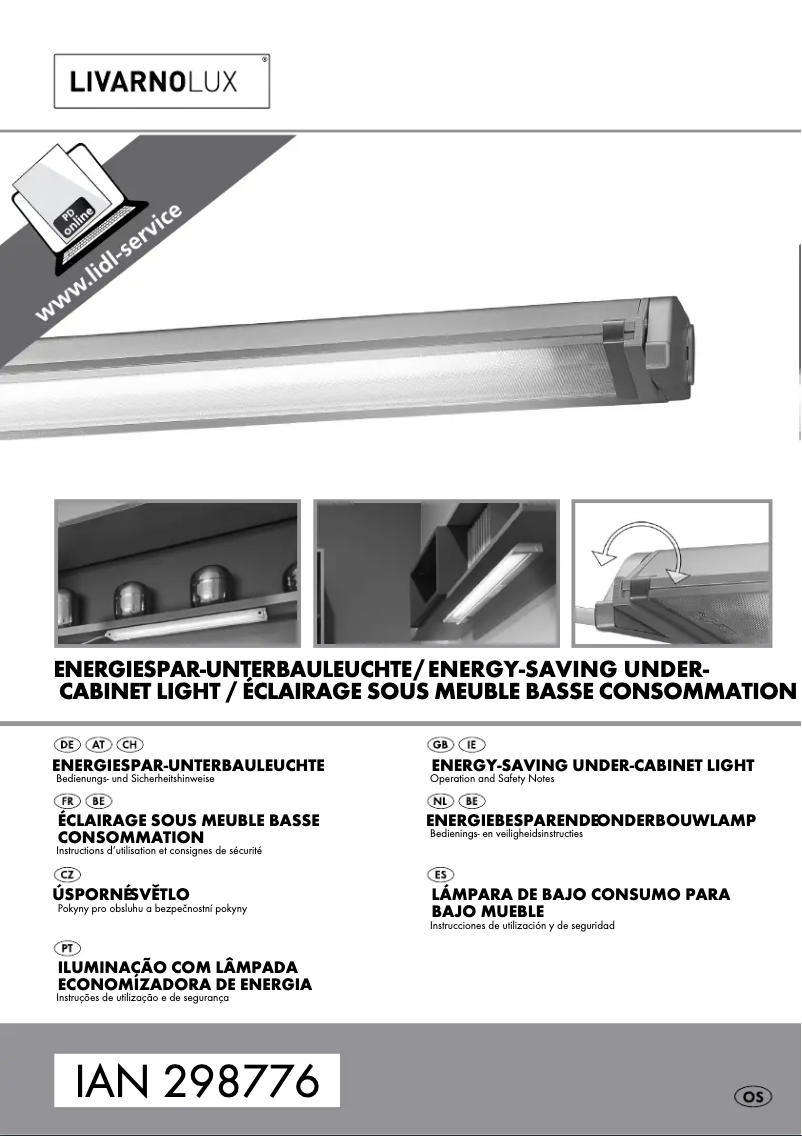 Page n°1 - Manuel utilisateur Livarno Lux 14102104L