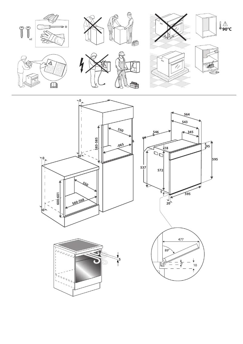 Page n°1 - Instructions de sécurité Whirlpool AKZM 8480 NB
