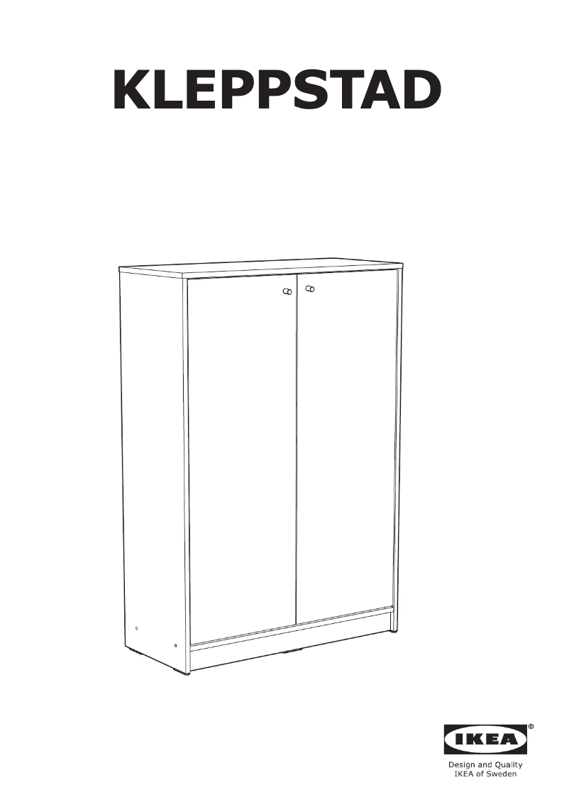 Imagen de la primera página del manual del dispositivo KLEPPSTAD 905.089.14