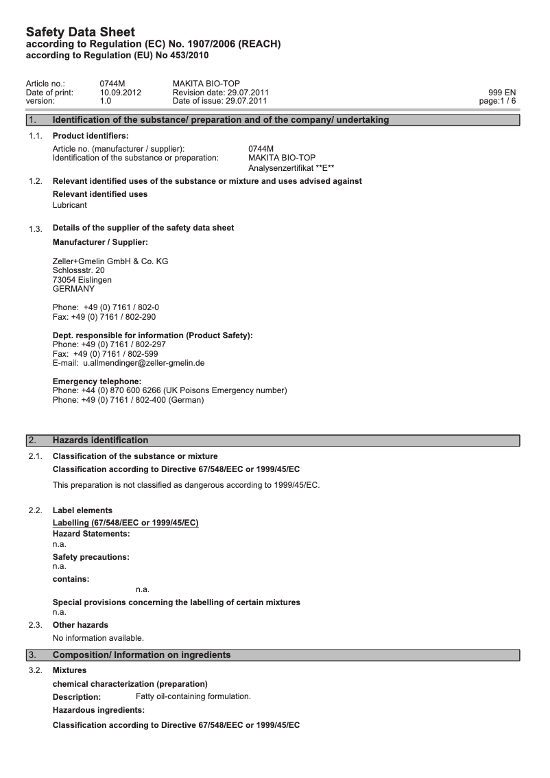 Image de la première page du manuel de l'appareil 980008611