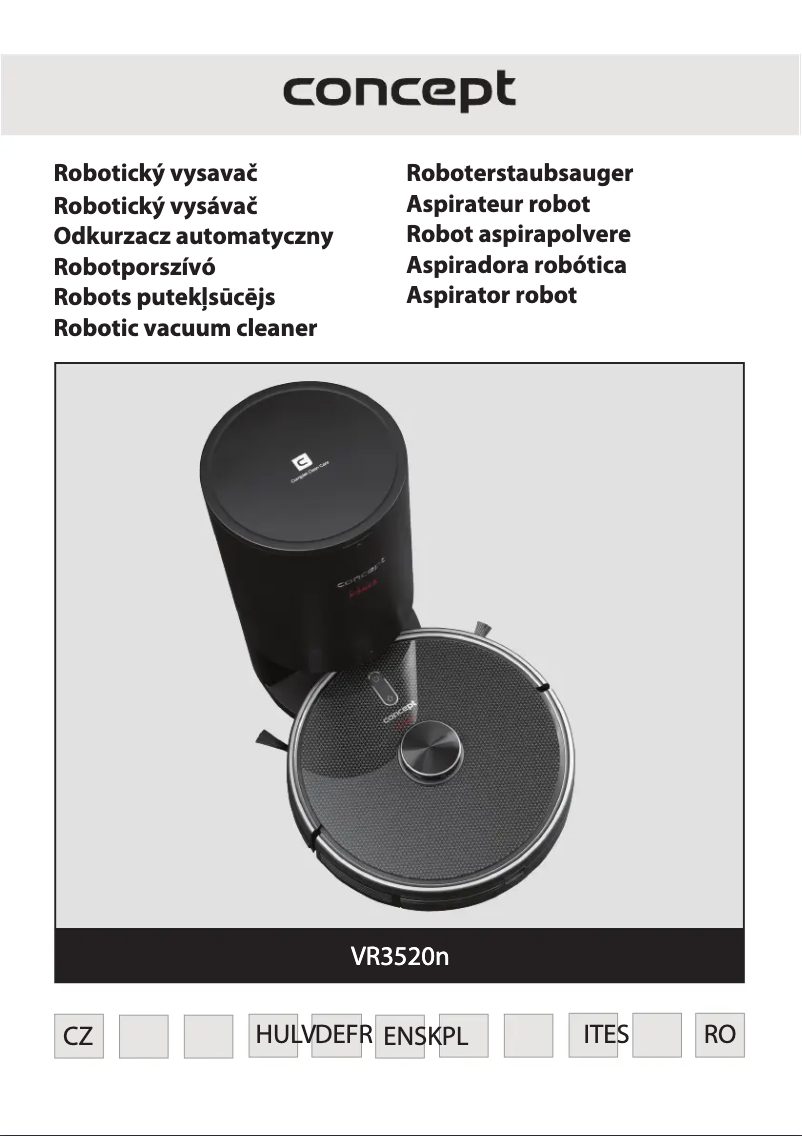Image de la première page du manuel de l'appareil VR3520n