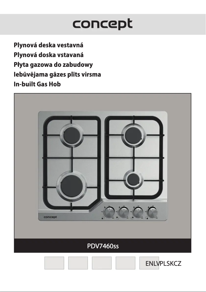 Page 1 de la notice Manuel utilisateur Concept PDV7460ss