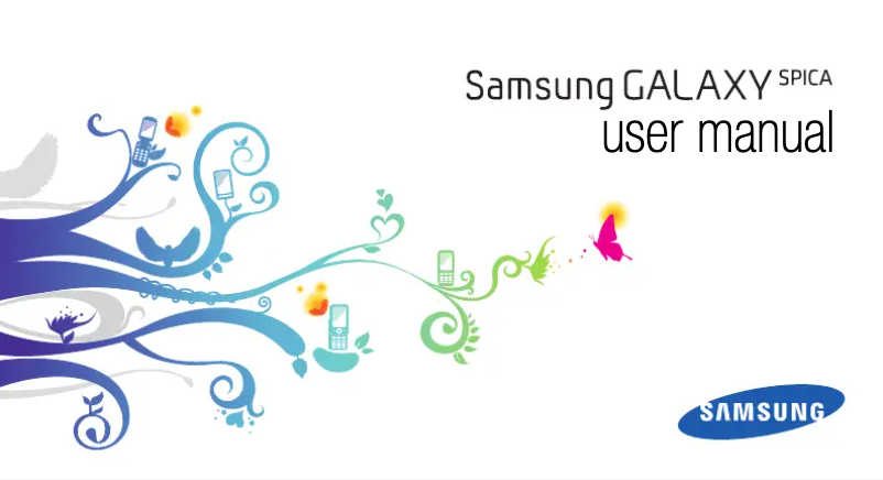Page n°1 - Manuel utilisateur Samsung I5700 E-Plus