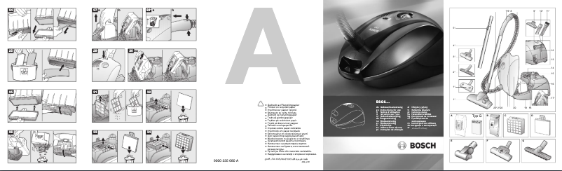 Page n°1 - Manuel utilisateur Bosch BSG6208COE