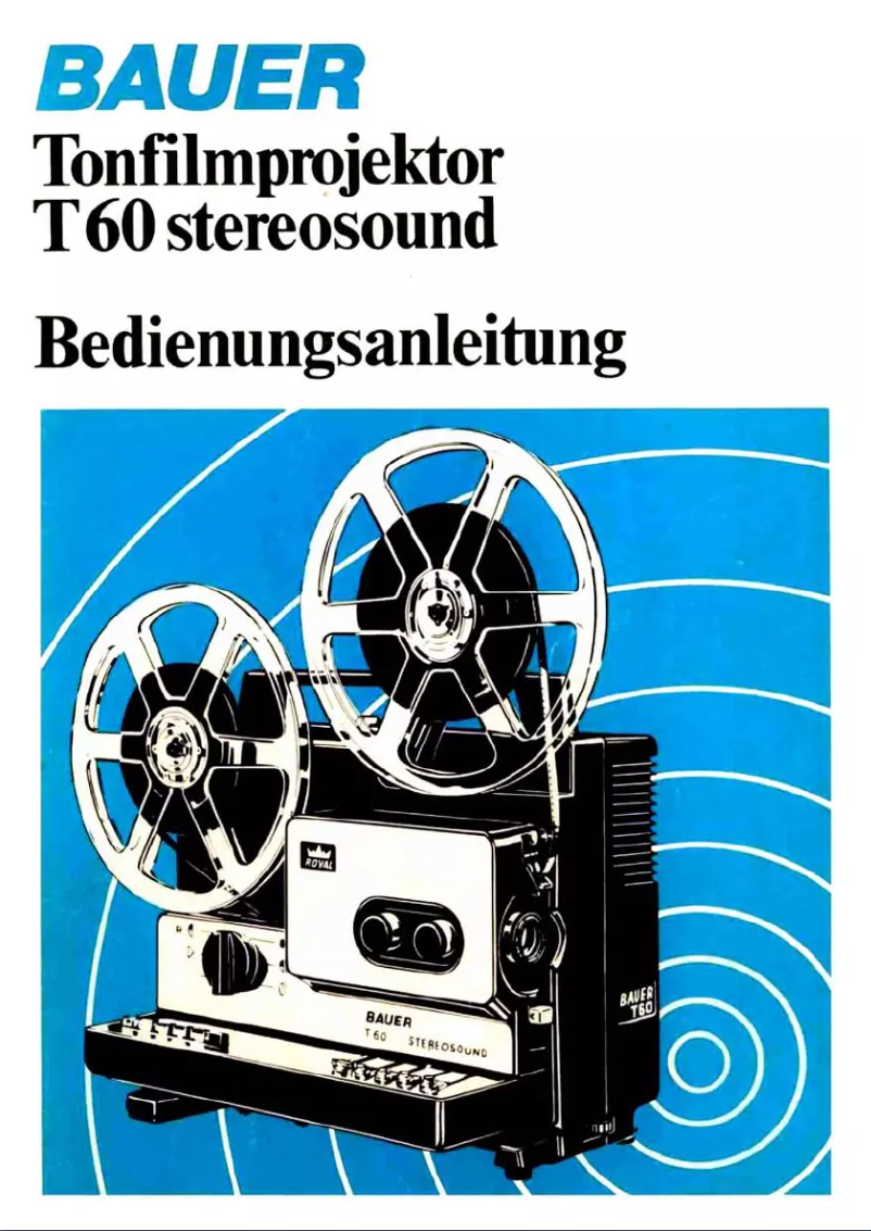 Image de la première page du manuel de l'appareil T60