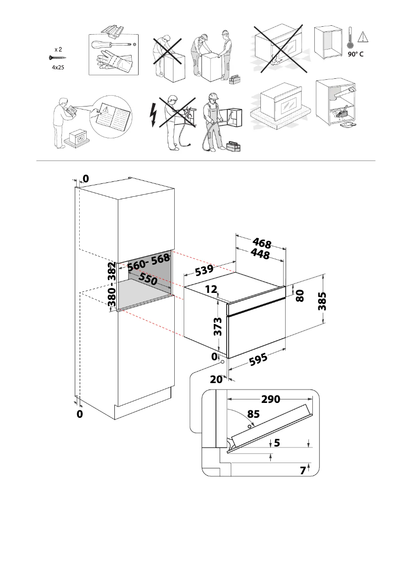 Página 1 del manual Instrucciones de seguridad Whirlpool WMD44MX