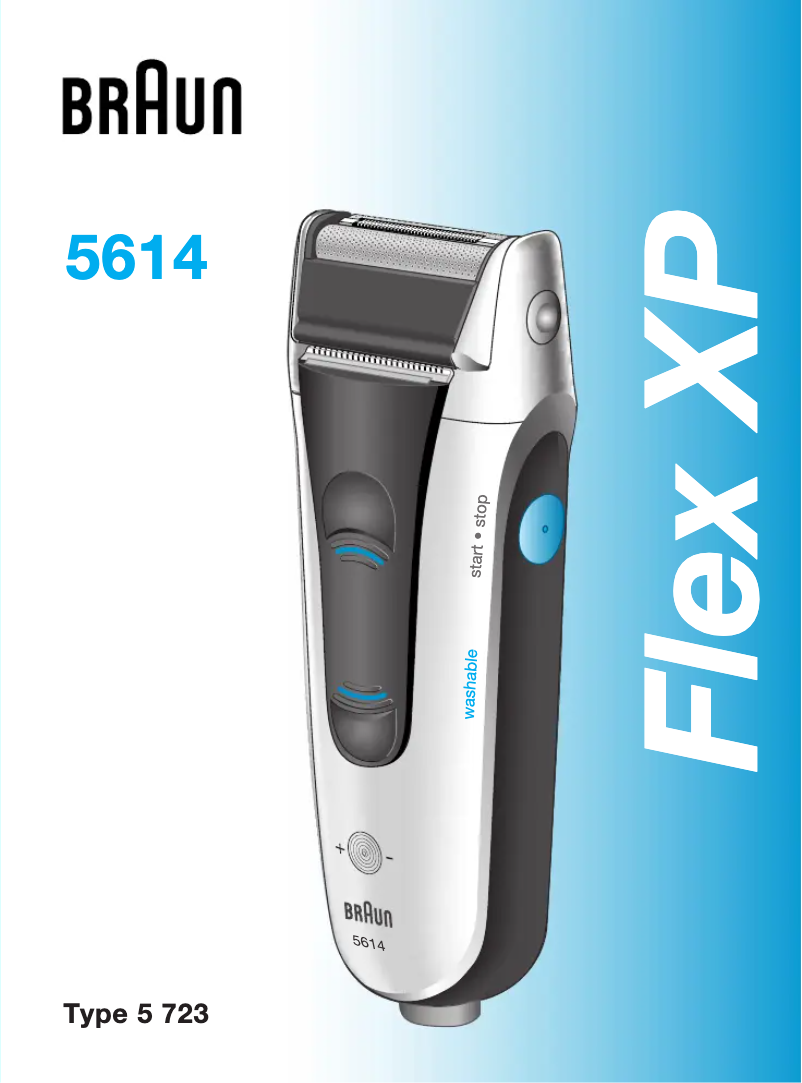 Image de la première page du manuel de l'appareil Flex XP 5614