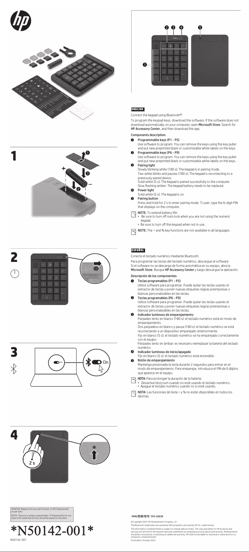 Image de la première page du manuel de l'appareil 430