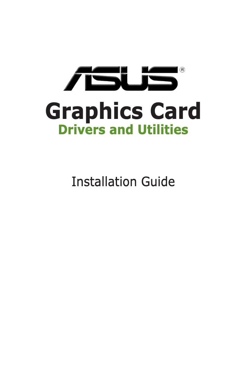 Page n°1 - Manuel utilisateur Asus Dual Radeon RX 5500 XT EVO OC 8G