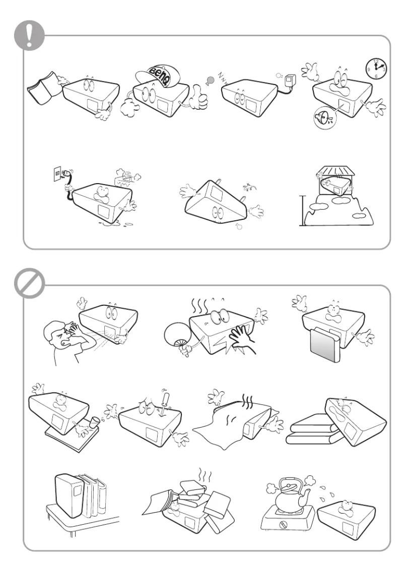 Page 1 de la notice Guide de démarrage rapide BenQ TK710STi