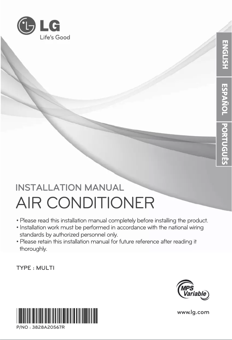 Página 1 del manual Manual de usuario LG L4UC602FA2