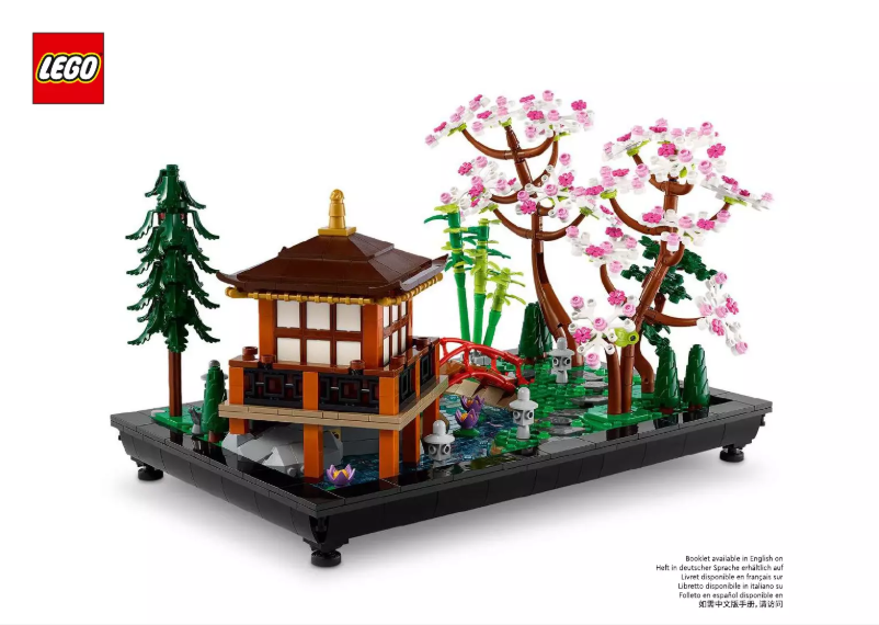 Page n°1 - Manuel utilisateur Lego Icons 10315