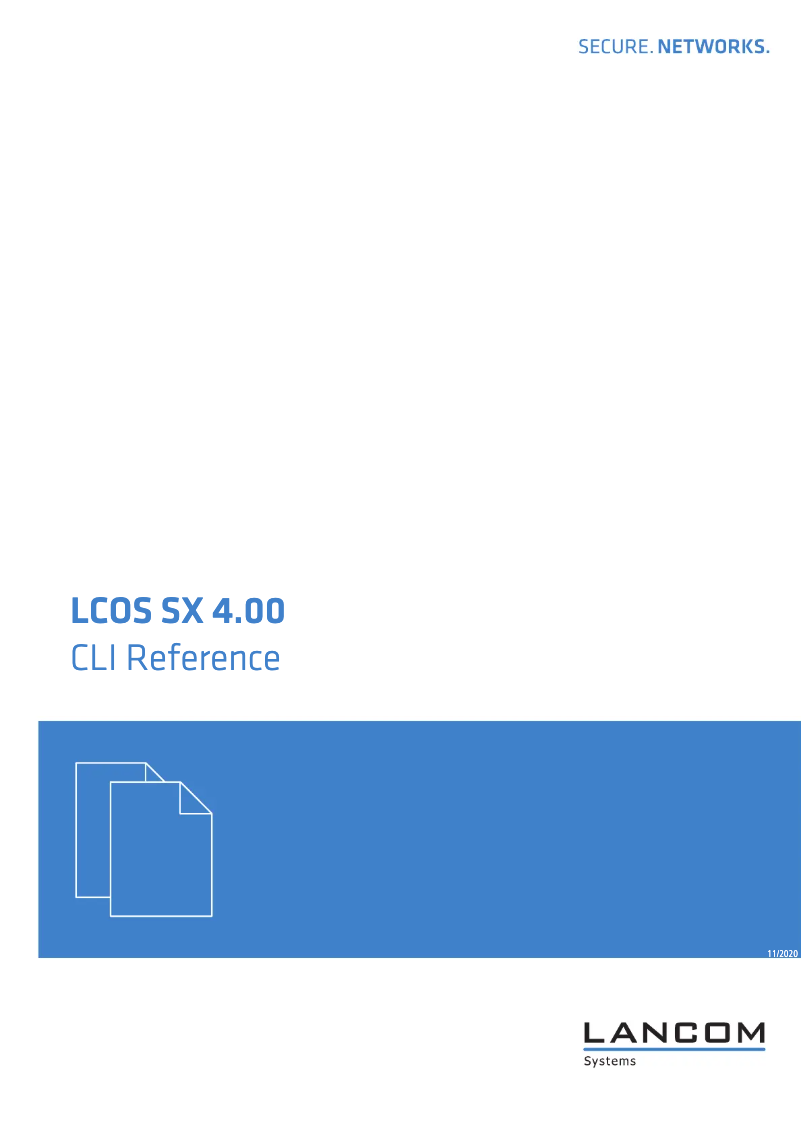 Page 1 de la notice Manuel utilisateur Lancom GS-3528X