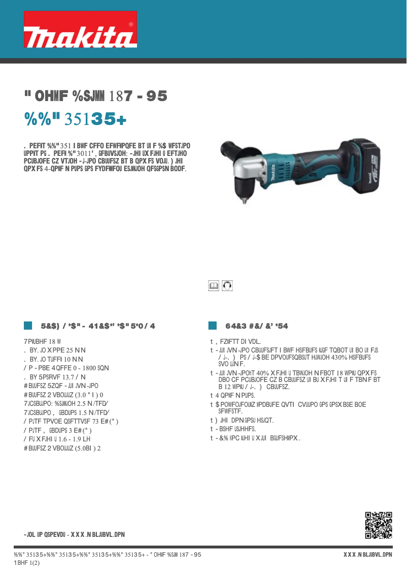 Image de la première page du manuel de l'appareil DDA351RTJ