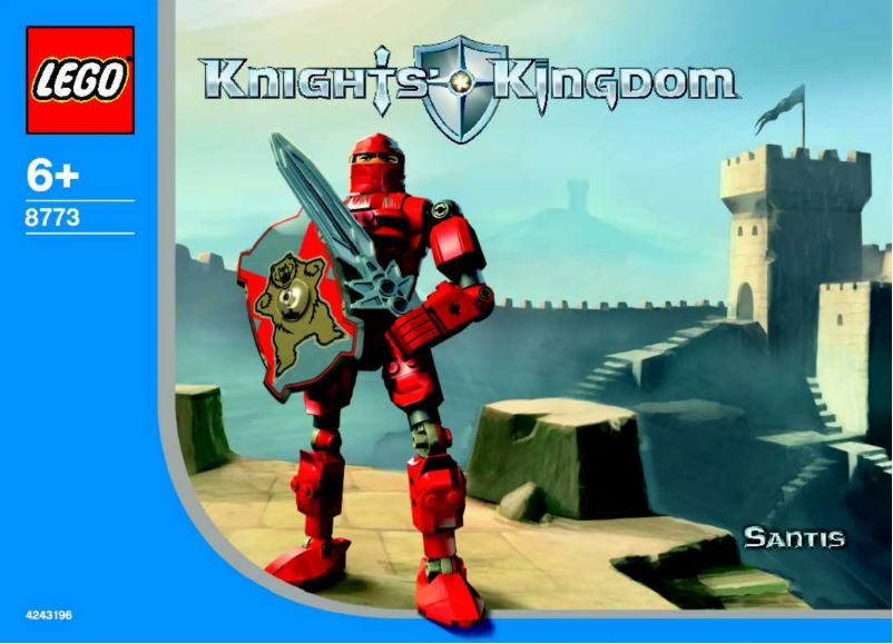 Page n°1 - Manuel utilisateur Lego Santis