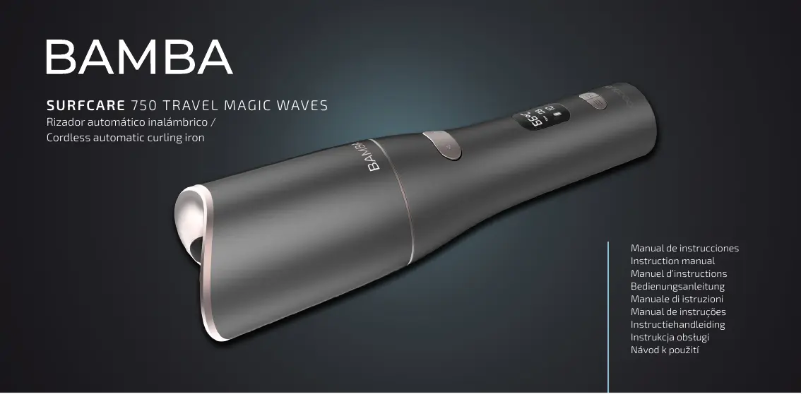 Image de la première page du manuel de l'appareil SurfCare 750 Travel Magic Waves