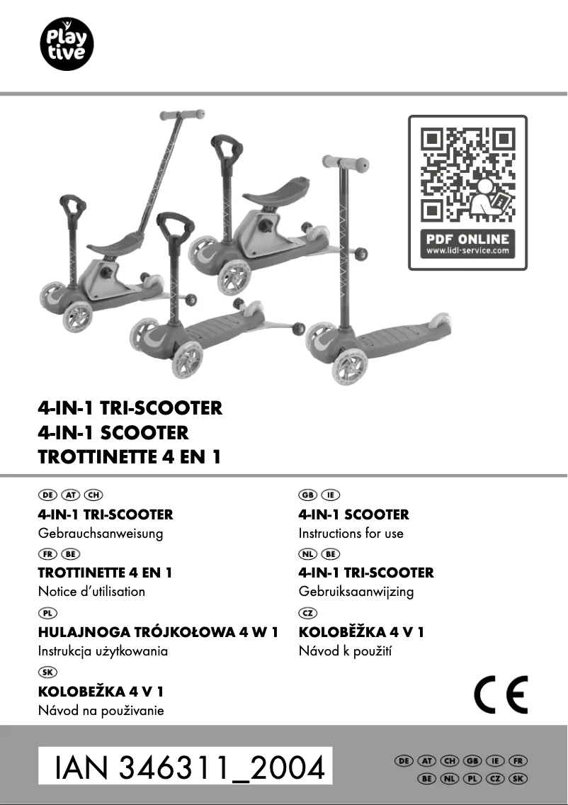 Image de la première page du manuel de l'appareil IAN 346311