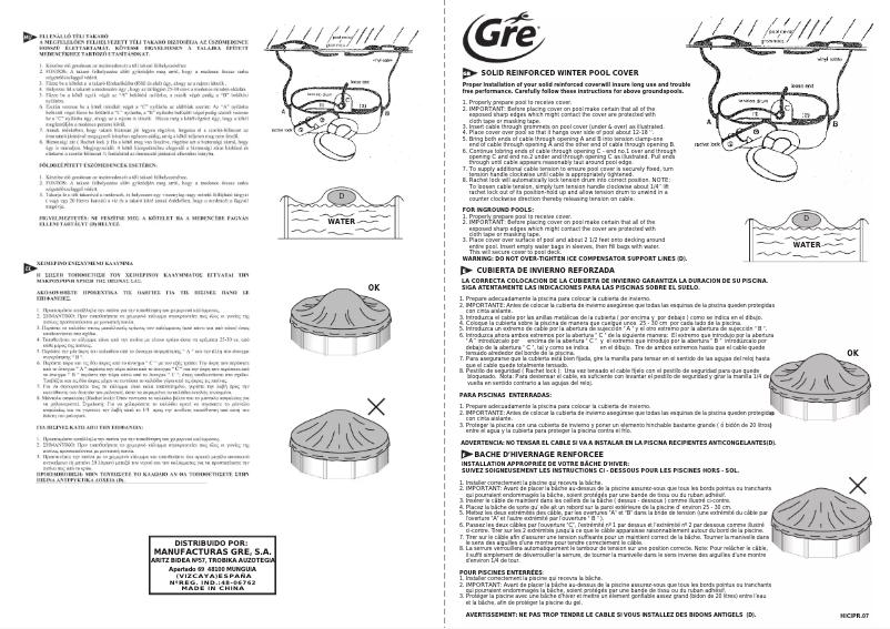 Image de la première page du manuel de l'appareil CIPROV1001