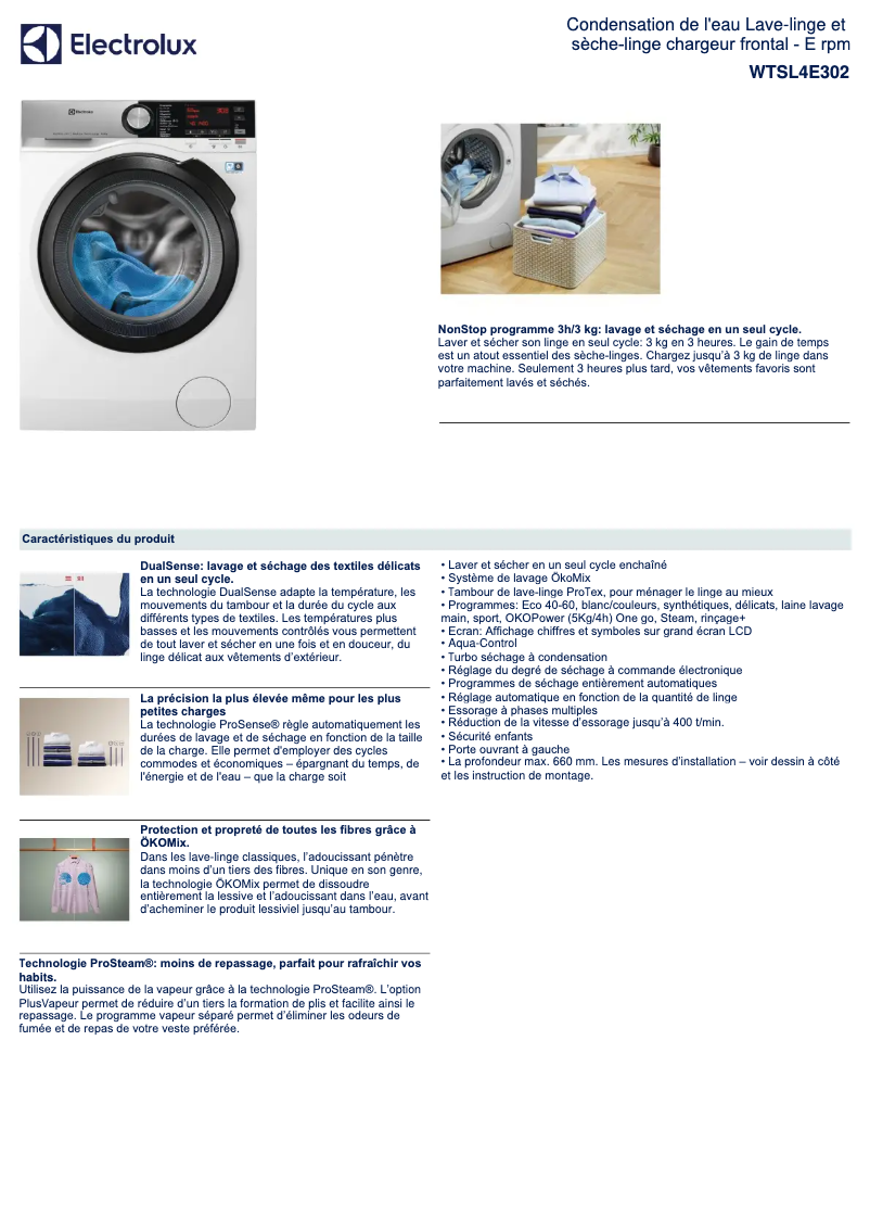 Imagen de la primera página del manual del dispositivo WTSL4E302