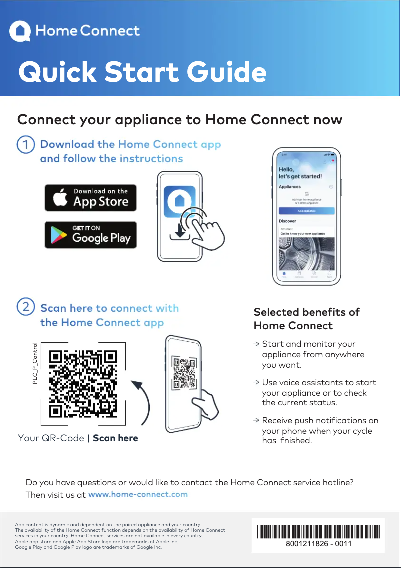 Página 1 del manual Guía de inicio rápido Bosch WAW285H1UC