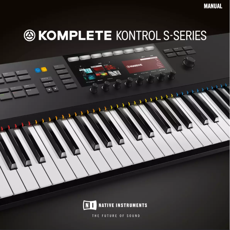 Page 1 de la notice Manuel utilisateur Native Instruments Komplete Kontrol S61 MK2