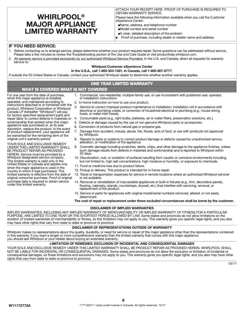 Image de la première page du manuel de l'appareil UDT518SAHP