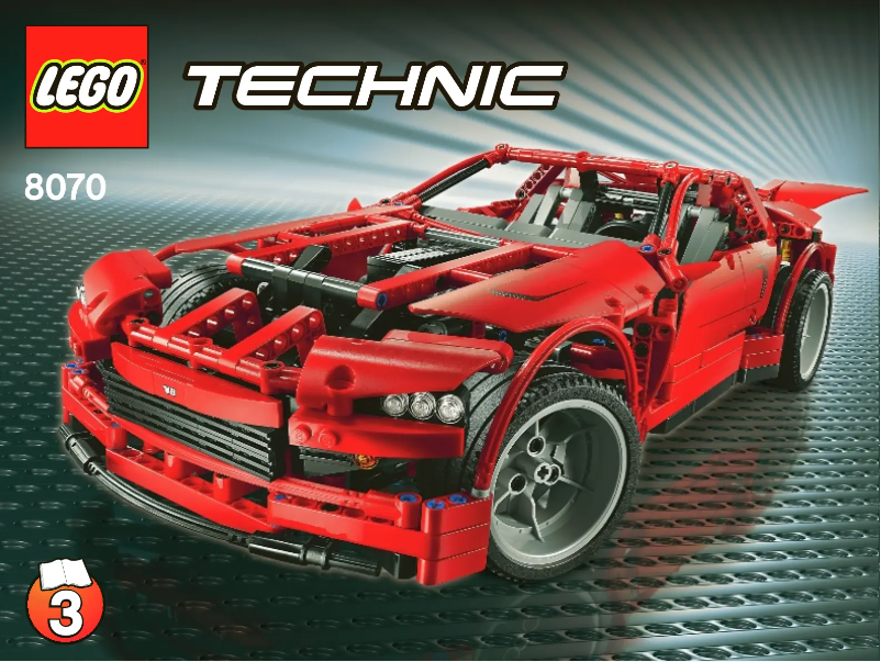 Image de la première page du manuel de l'appareil Technic 8070