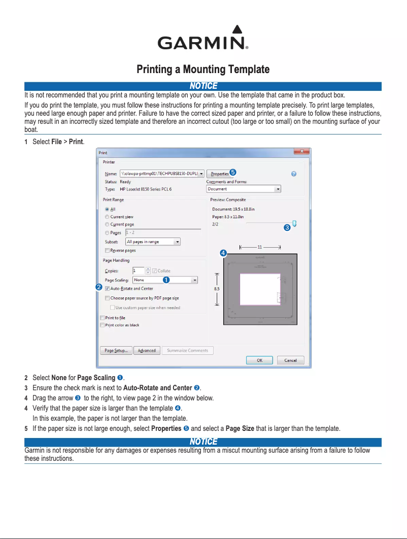 Page n°1 - Mode d'emploi Garmin GPSMAP 1223