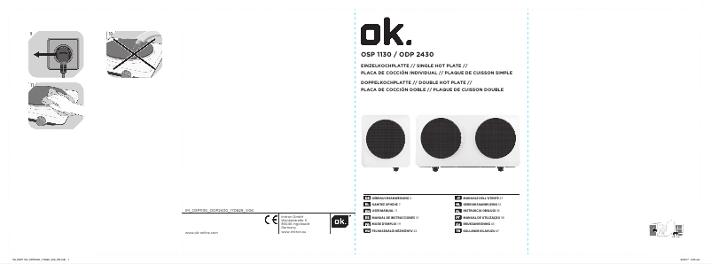 Page n°1 - Manuel utilisateur OK OSP 1130