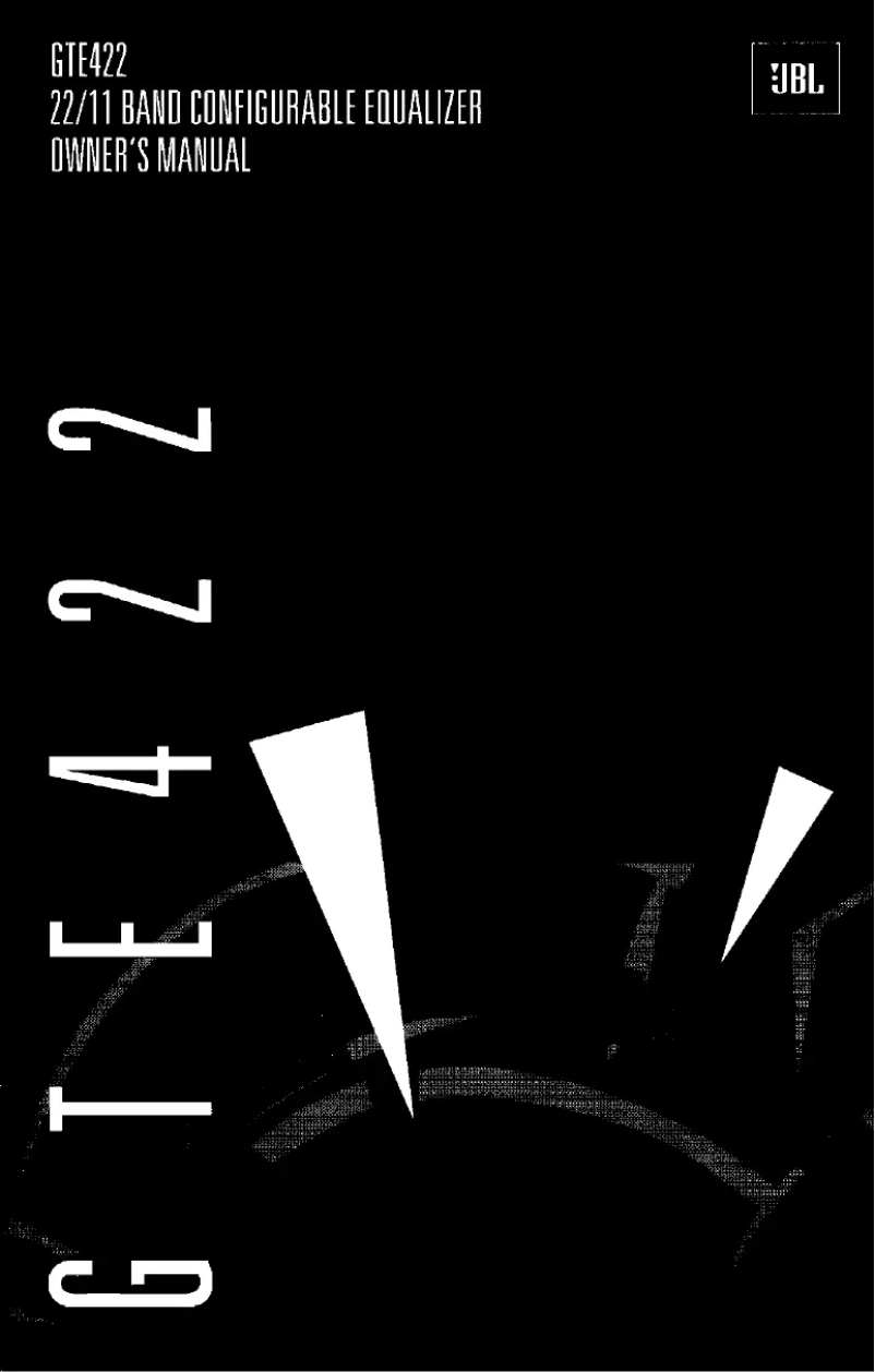 Image de la première page du manuel de l'appareil Grand Touring GTE422