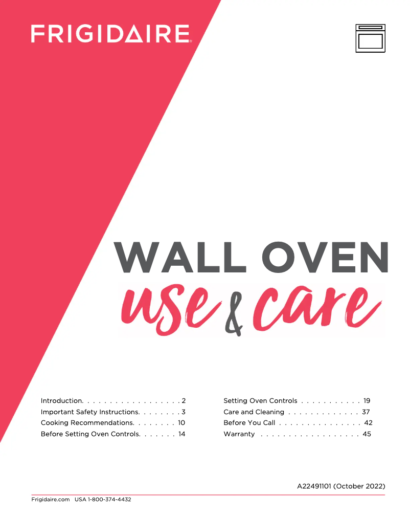 Image de la première page du manuel de l'appareil GCWG2438AW