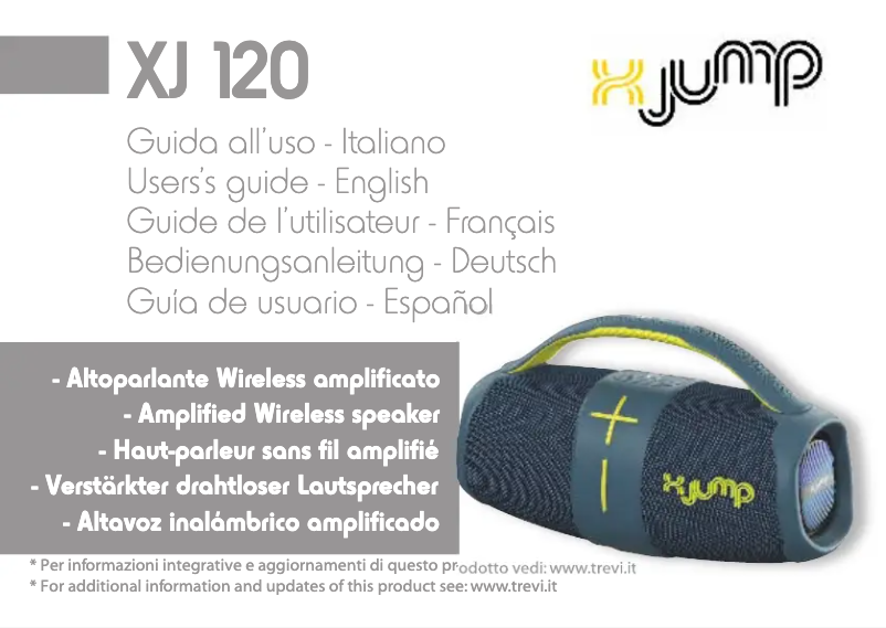 Page n°1 - Manuel utilisateur X JUMP XJ 120