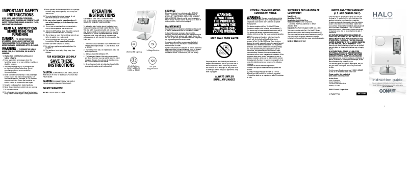 Imagen de la primera página del manual del dispositivo BE04SM