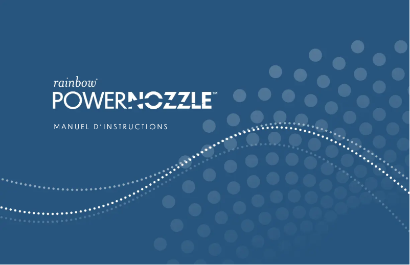 Page 1 de la notice Manuel utilisateur Rainbow Power Nozzle SRX