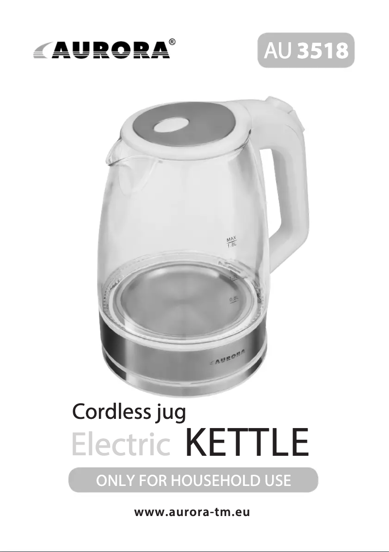 Image de la première page du manuel de l'appareil AU 3518