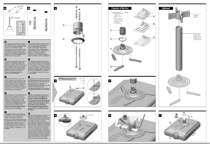 Page 1 of the manual User Manual Vogel's PPC 200