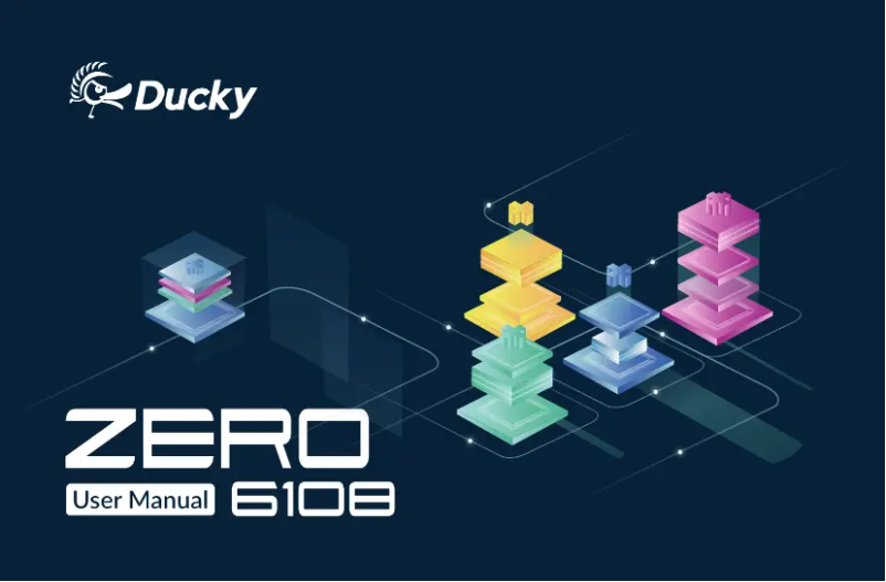 Página 1 del manual Manual de usuario Ducky Zero 6108