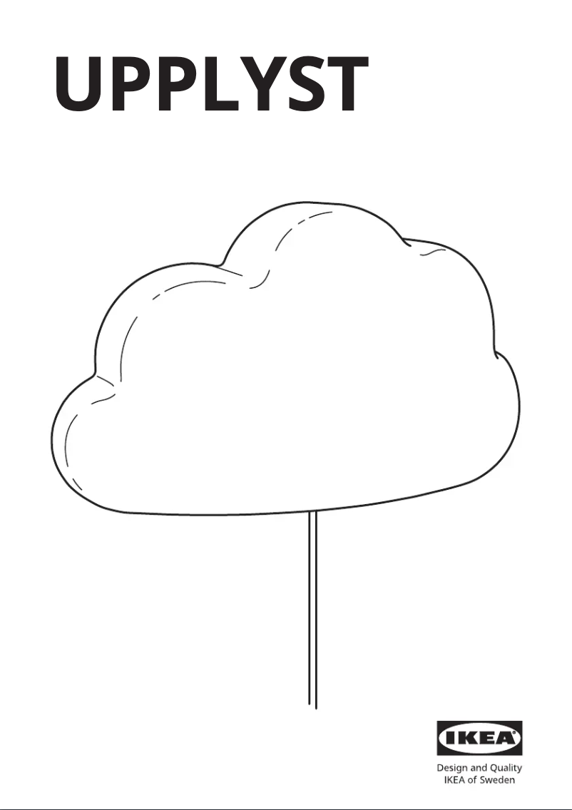 Image de la première page du manuel de l'appareil UPPLYST 605.368.38