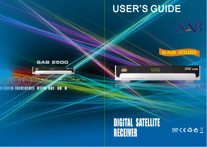 Page 1 de la notice Manuel utilisateur SAB 2500