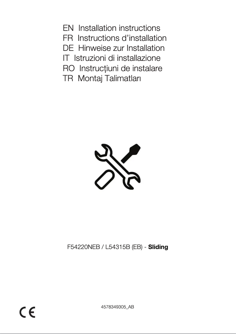 Page 1 de la notice Guide d'installation Beko BSSA315K3SN