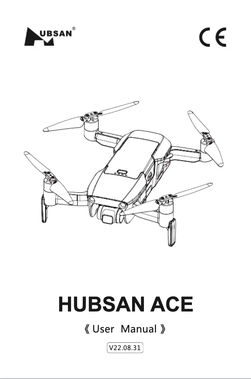 Page n°1 - Manuel utilisateur Hubsan Ace